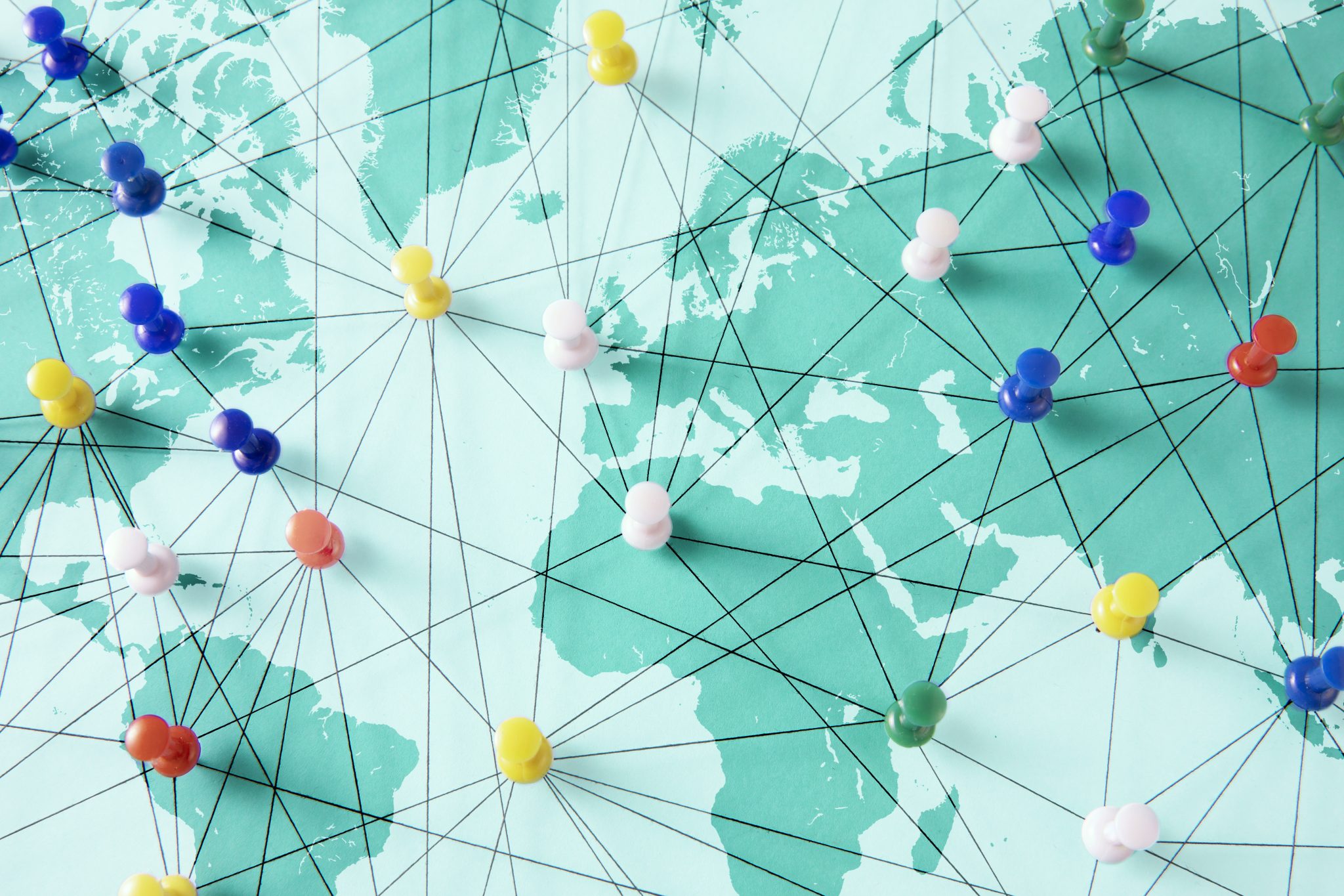Map showing the reach of Activator / Urban Poling worldwide