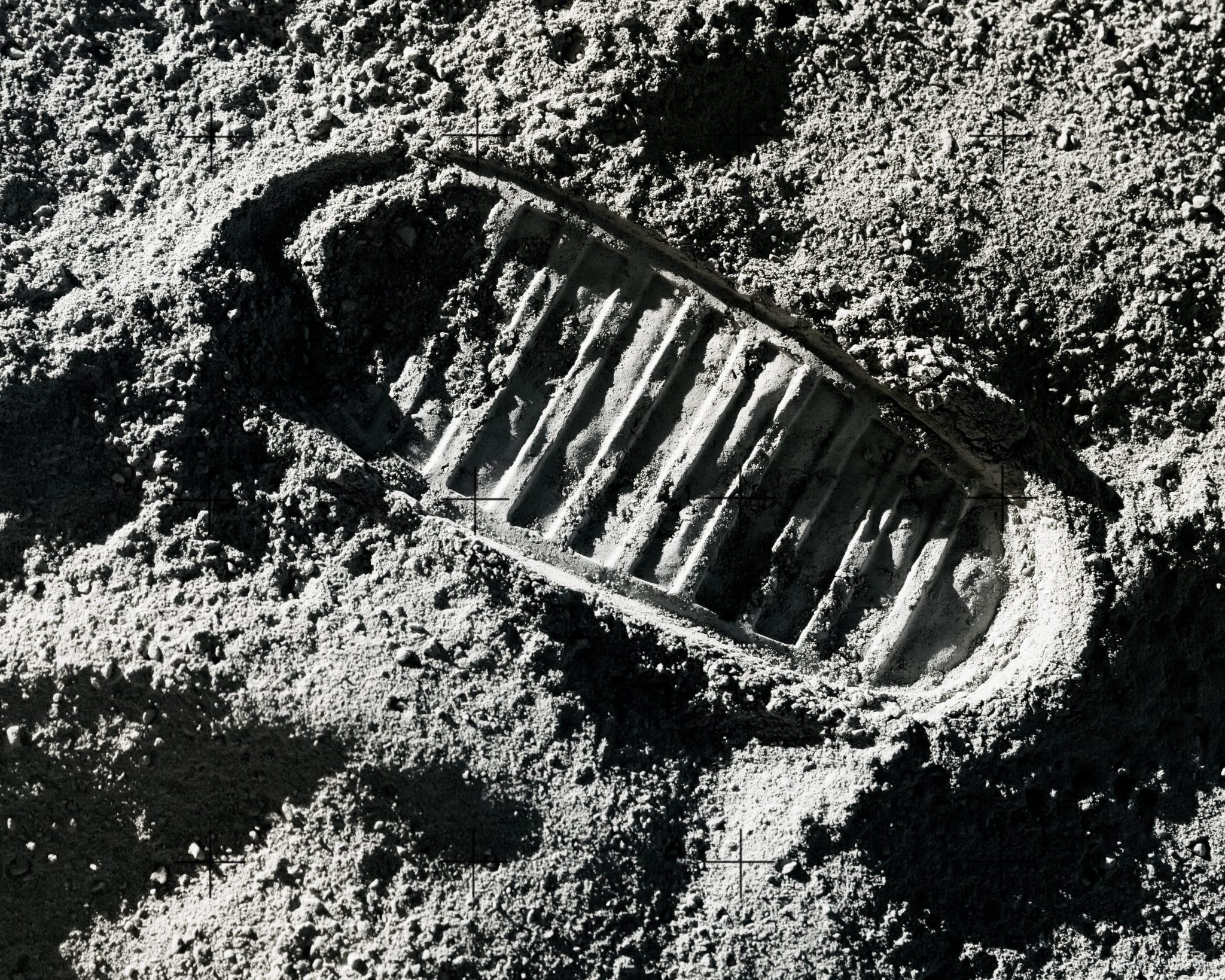Footprint on the moon — aiming for the stars